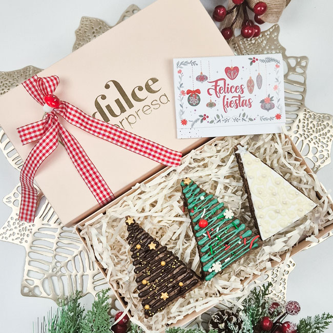 Brownies de Navidad